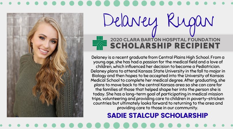 Delaney Rugan Scholarship Recipient - Healthcare Scholarships