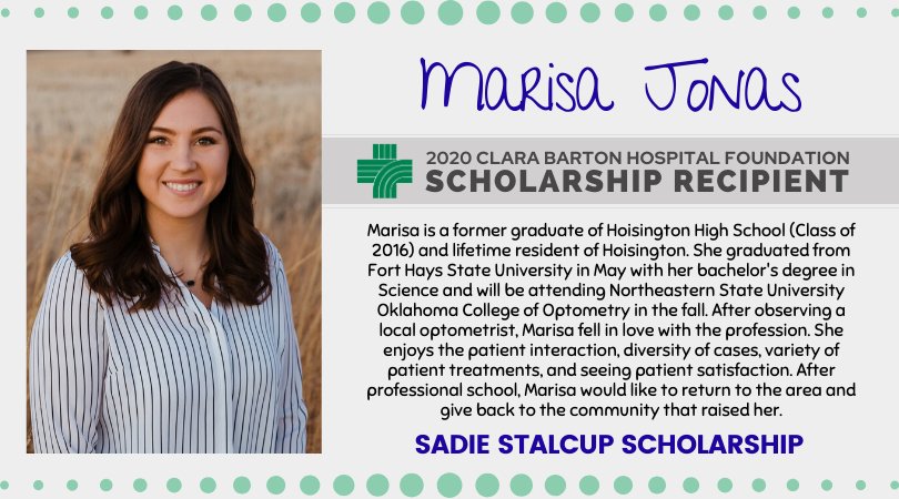 Marisa Jonas Scholarship Recipient - Healthcare Scholarships